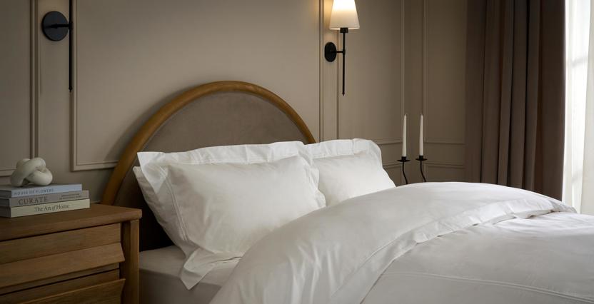 Langham White King Pillowcase Pair